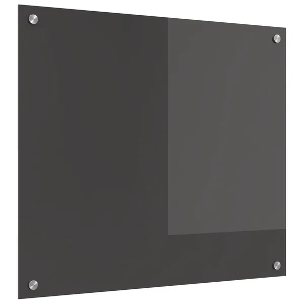 Crédence de cuisine Gris foncé 70 x 60 cm verre trempé