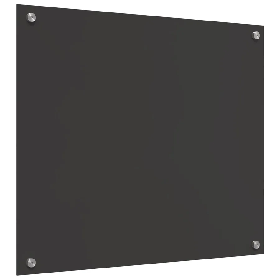 Crédence de cuisine Gris foncé 70 x 60 cm verre trempé - 4