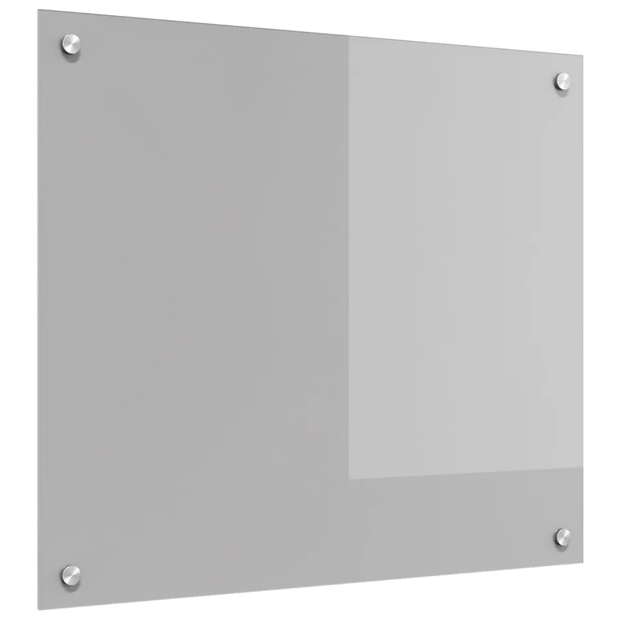 Crédence de cuisine Gris clair 70 x 60 cm verre trempé - 2