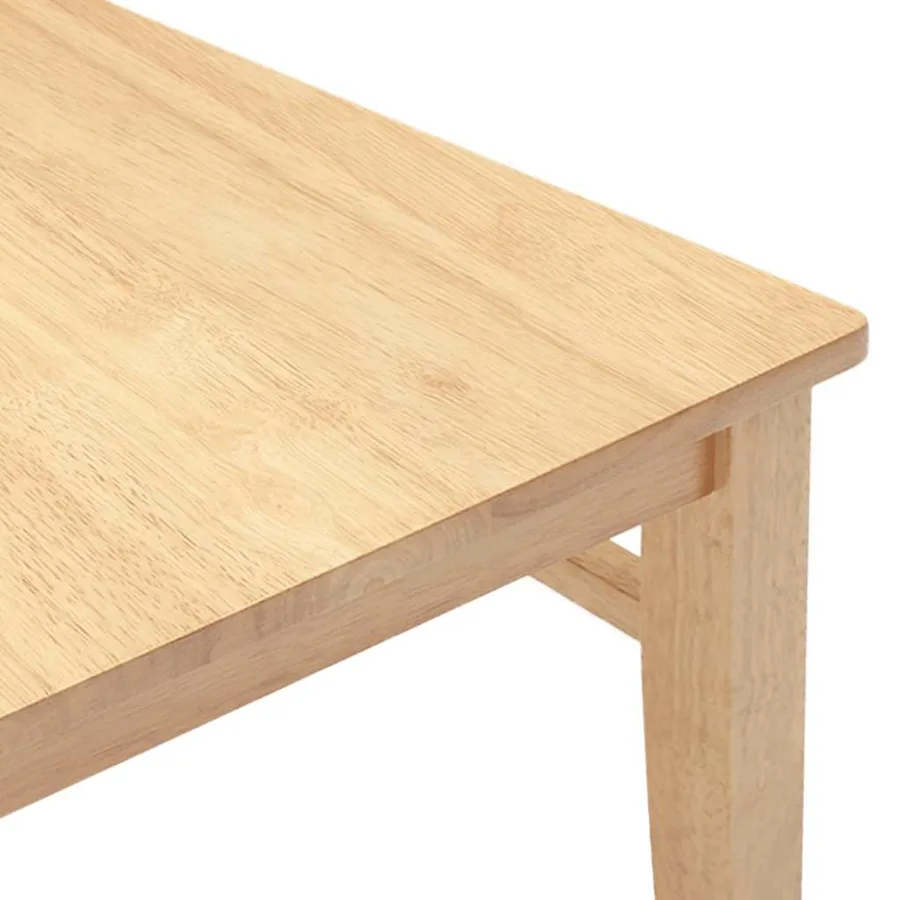 Chaises à manger 2 pcs bois massif caoutchouc - 8
