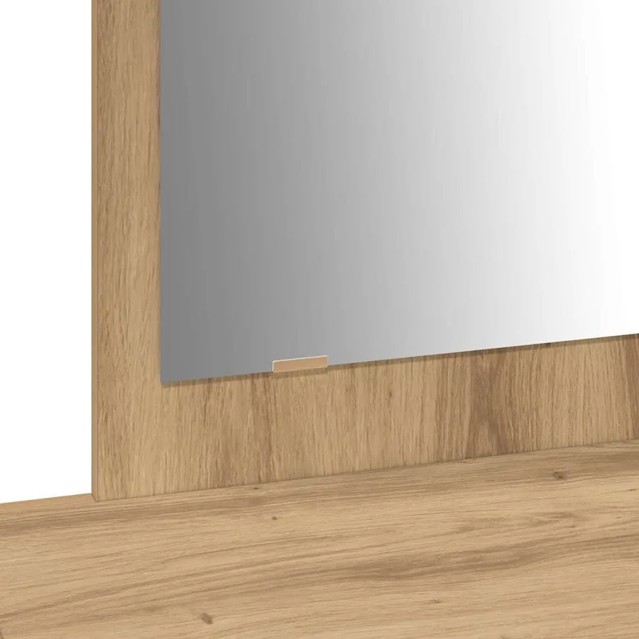 Table de Toilette Marron 100 x 40 x 70 cm Bois d'ingénierie - 8