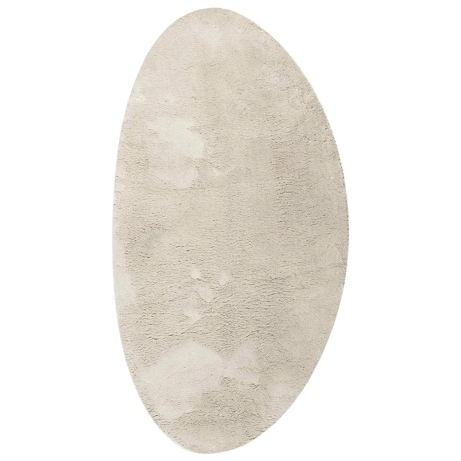 Tapis de surface HUARTE Beige 80 x 150 cm Polyester - 2
