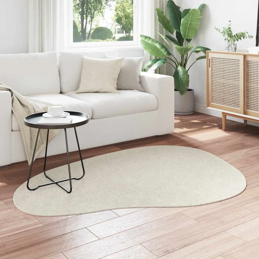 Tapis de surface HUARTE Crème 120 x 170 cm Polyester - 3