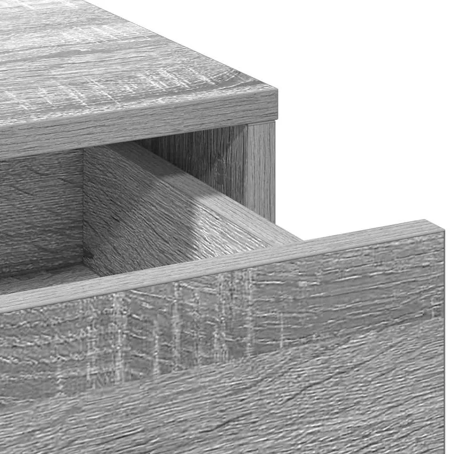 Buffet Gris Sonoma 40 x 40.5 x 75 cm Bois d'ingénierie - 9
