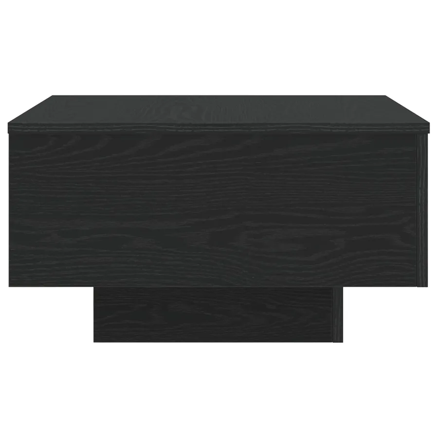 Table basse Chêne noir 55 x 55 x 31 cm Bois d'ingénierie - 7