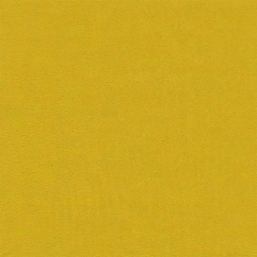 Fauteuil canapé jaune 100x78x80 cm velours - 8