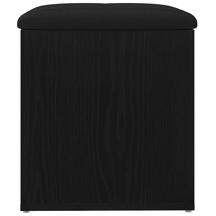 Banc de rangement Chêne noir 42 x 42 x 45 cm Bois d'ingénierie - 6