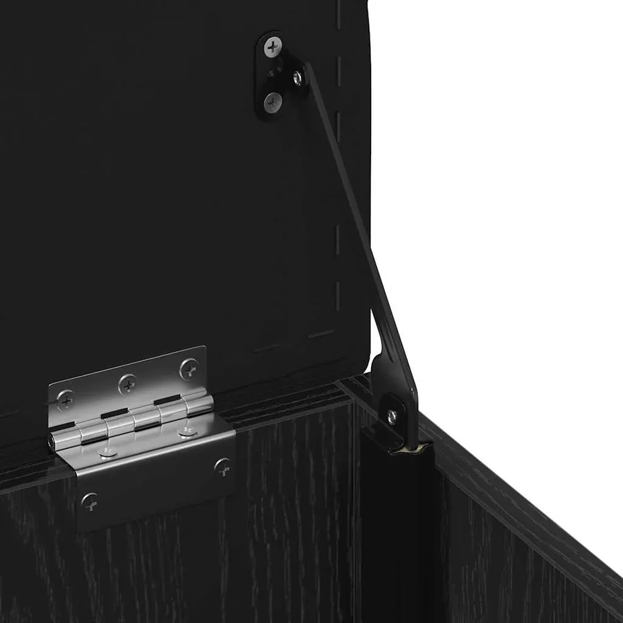 Banc de rangement Chêne noir 42 x 42 x 45 cm Bois d'ingénierie - 9