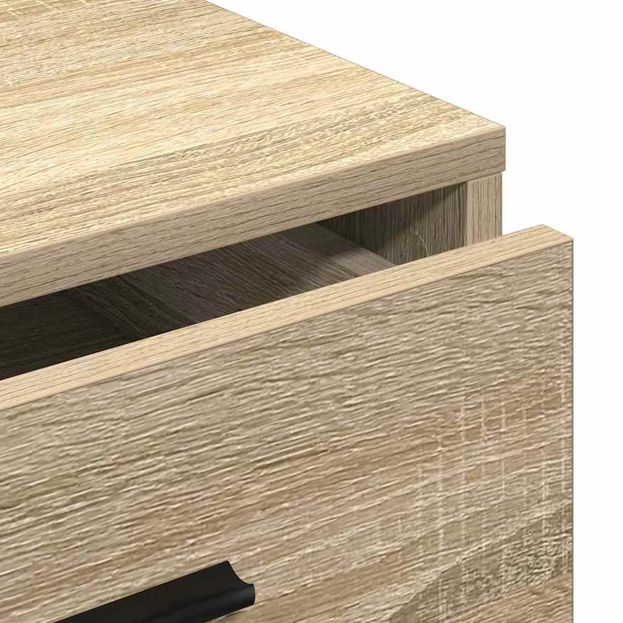 Buffet Chêne sonoma 40 x 41 x 75 cm Bois d'ingénierie - 10