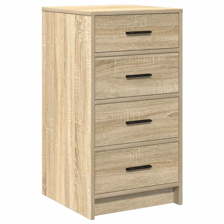 Buffet Chêne sonoma 40 x 41 x 75 cm Bois d'ingénierie - 2