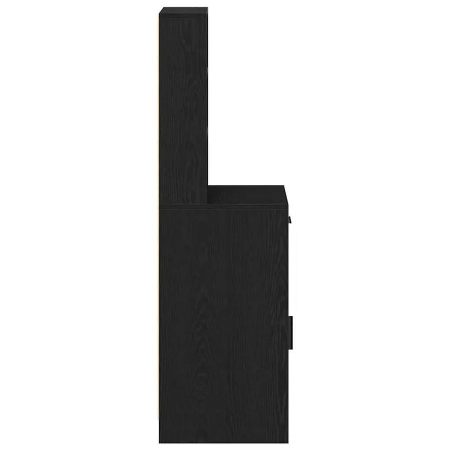 Haut Armoire Chêne noir 40 x 40,5 x 135 cm Bois d'ingénierie - 7
