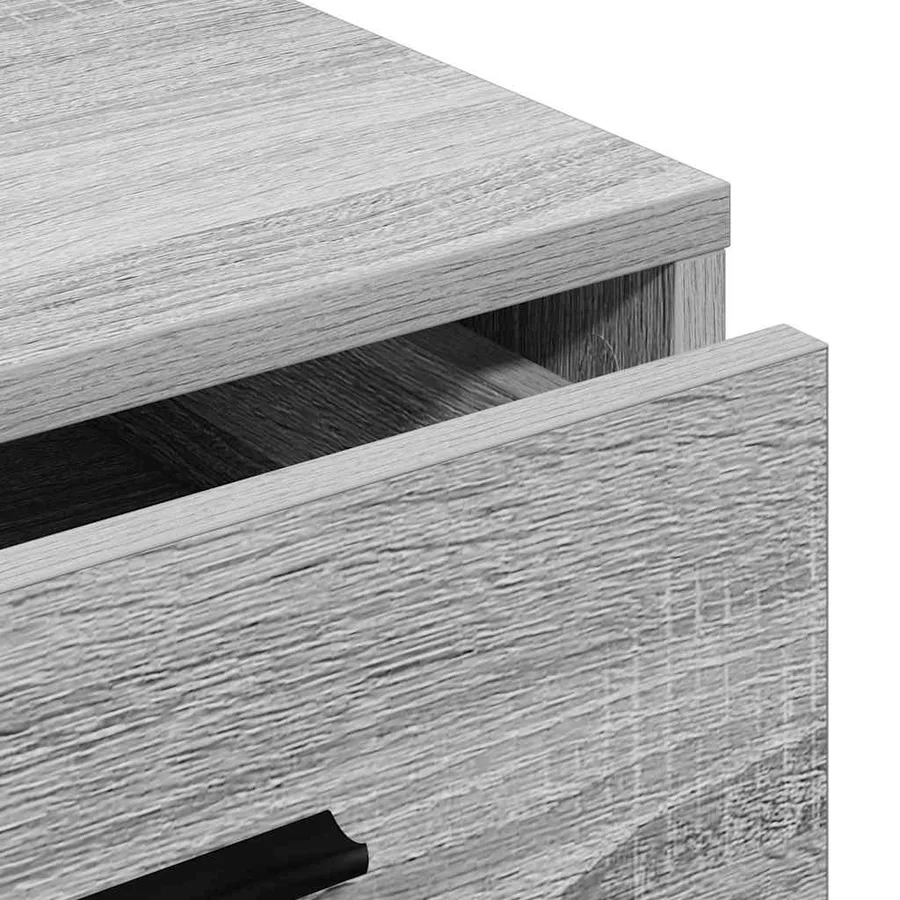 Buffet Sonoma gris 40 x 41 x 75 cm Bois d'ingénierie - 10