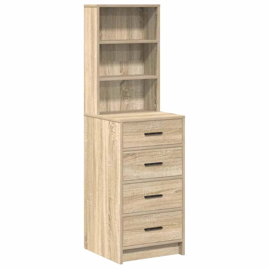 Haut Armoire Chêne sonoma 40 x 41 x 135 cm Bois d'ingénierie - 2