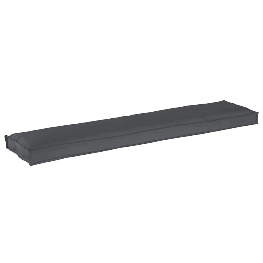 Coussin de palette Anthracite 180 x 40 x 8 cm Tissu Oxford - 2