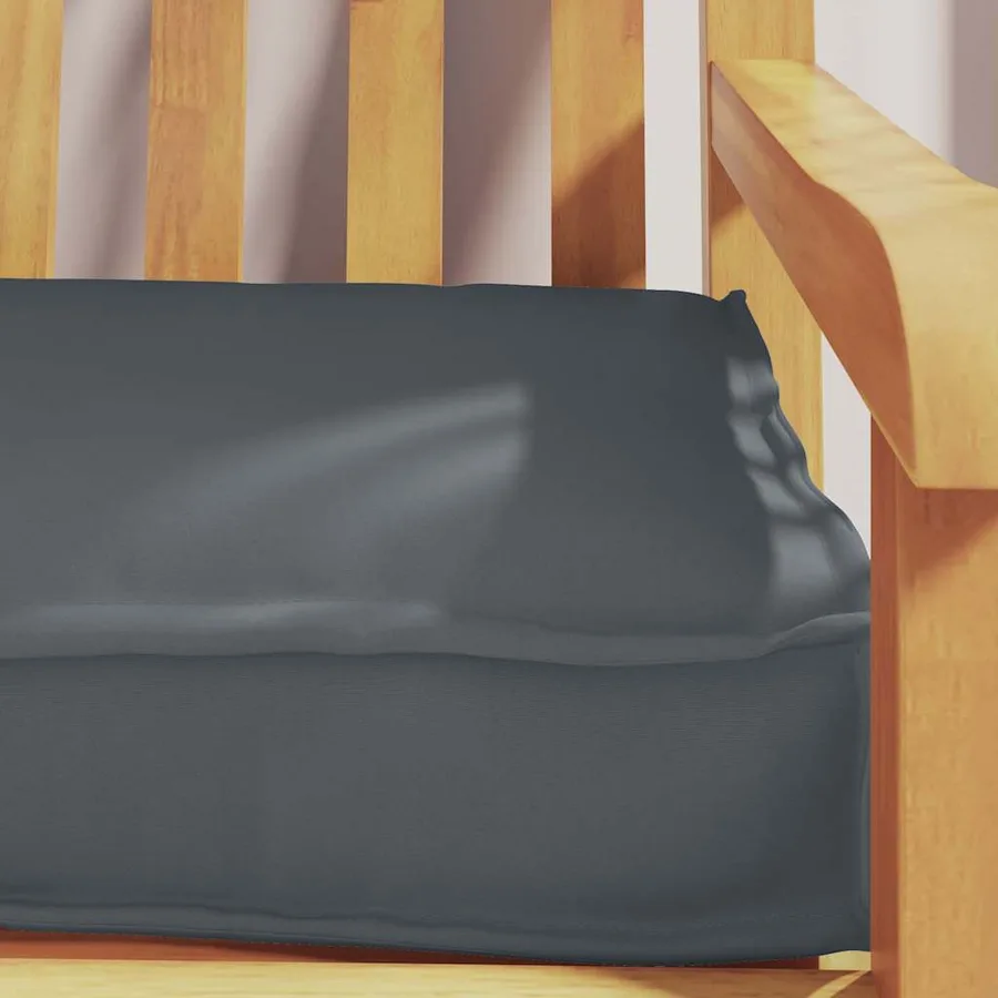 Coussin de palette Anthracite 180 x 40 x 8 cm Tissu Oxford - 5