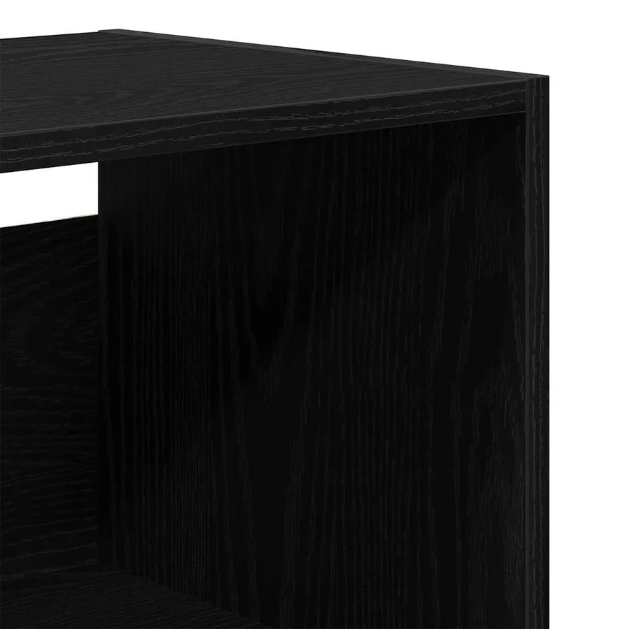 Haut Armoire 2 pcs Chêne noir 69,5 x 34 x 180 cm - 9
