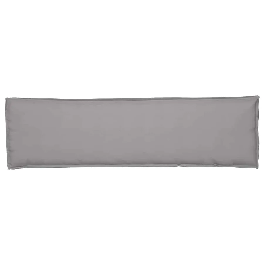 Coussin Gris 140 x 40 x 8 cm Tissu Oxford - 5
