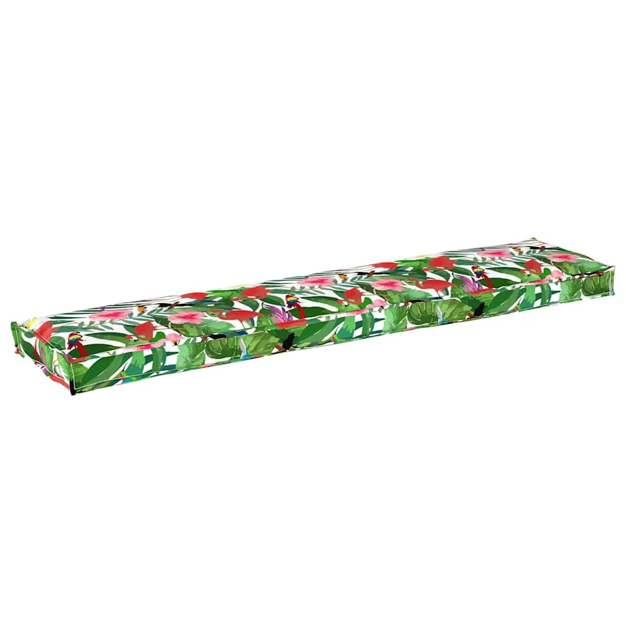 Coussin de palette Floral Jungle tropicale 180 x 40 x 8 cm - 2