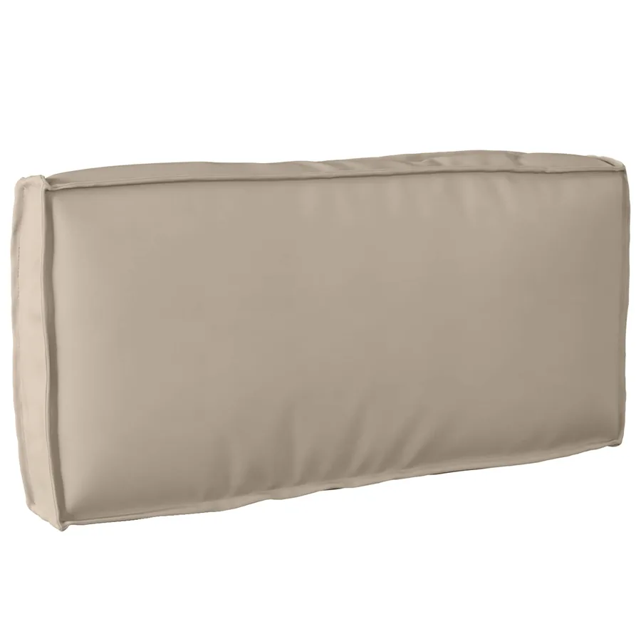 Coussin Taupe 80 x 40 x 12 cm Tissu Oxford
