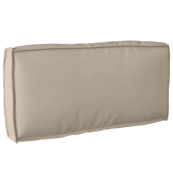 Coussin Taupe 80 x 40 x 12 cm Tissu Oxford