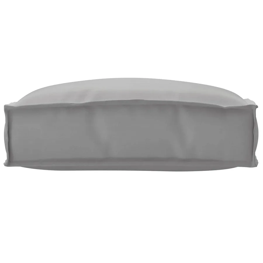 Coussin Gris 50 x 50 x 12 cm Tissu Oxford - 3