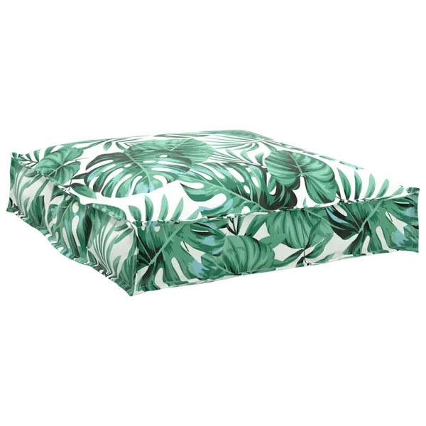Coussin Feuille Motif feuille 70 x 70 x 12 cm Tissu Oxford