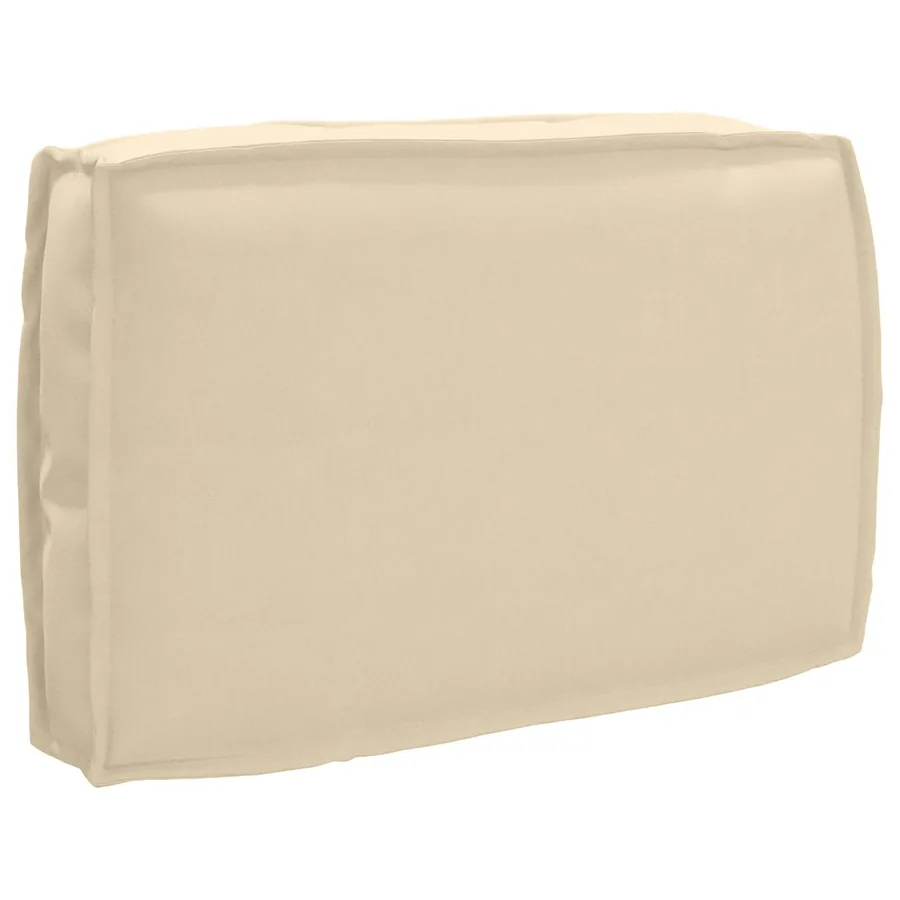 Coussin Beige 60 x 40 x 12 cm Tissu Oxford