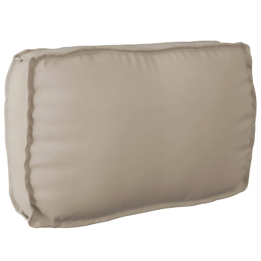 Set de coussins de palette 2 pcs Taupe Tissu Oxford - 2