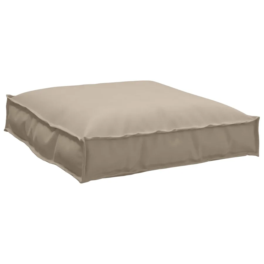 Set de coussins de palette 2 pcs Taupe Tissu Oxford - 3