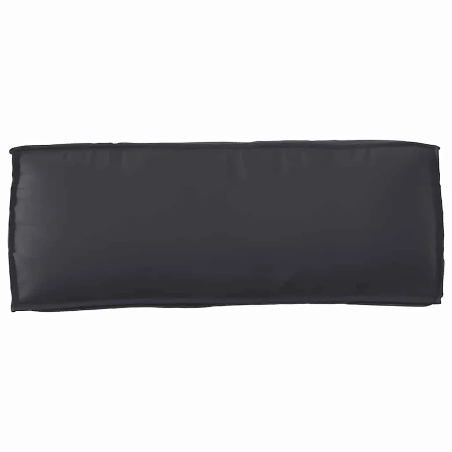 Set de coussins de palette 3 pcs Noir Tissu Oxford - 9