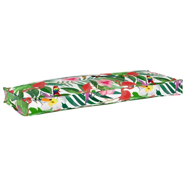 Coussin Floral Multicolore 110 x 40 x 8 cm Tissu Oxford