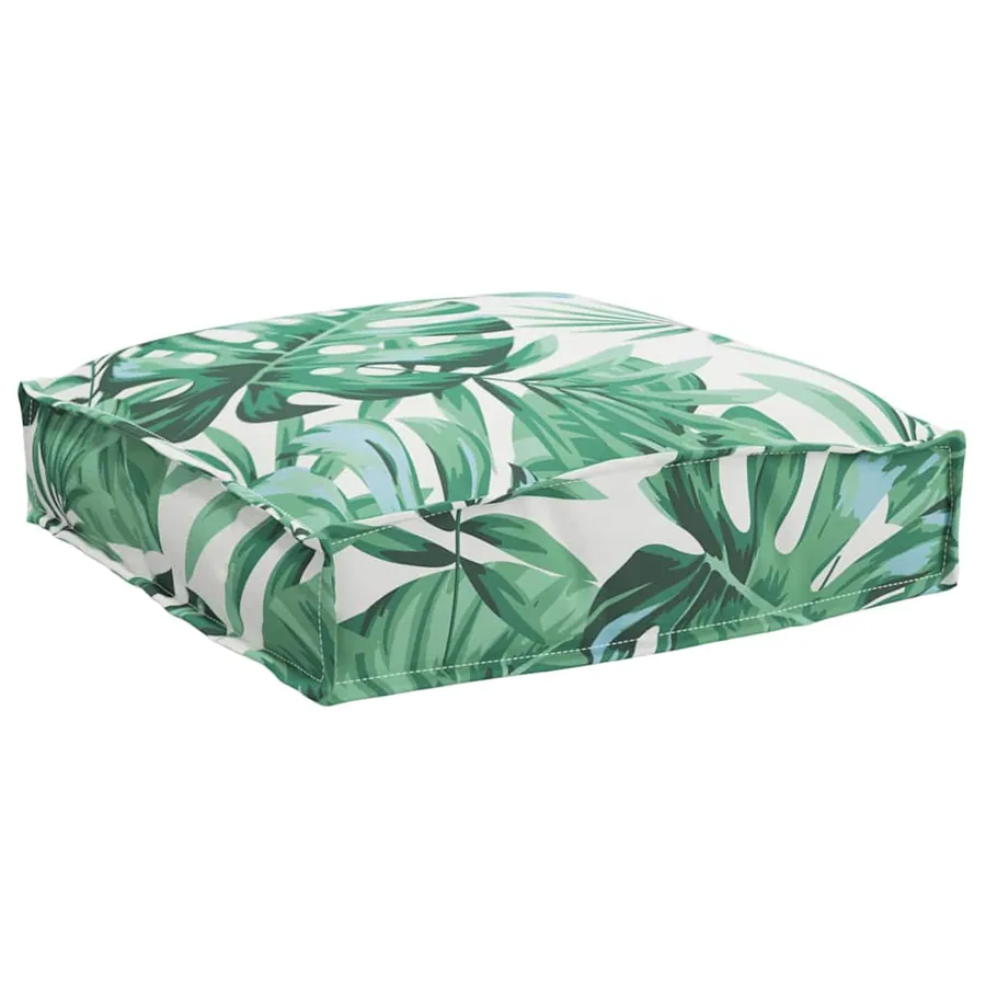 Coussin Feuille 2 pcs Motif feuille 40 x 40 x 8 cm Tissu Oxford - 5