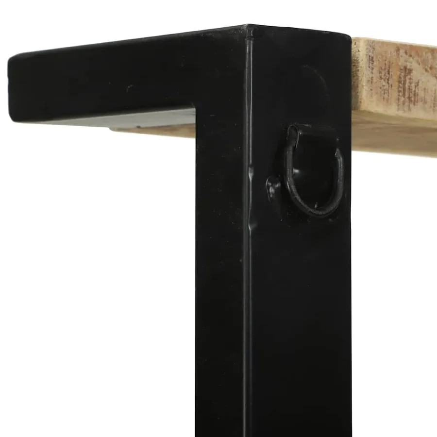 Étagère de cuisine Marron et Noir 80 x 40 x 160 cm - 8