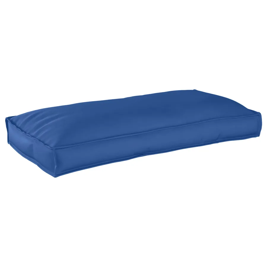 Coussin Bleu royal 120 x 60 x 12 cm Tissu Oxford - 3