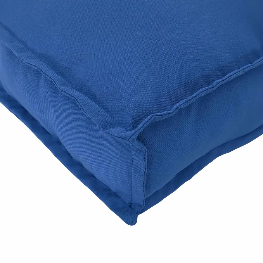 Coussin Bleu royal 120 x 60 x 12 cm Tissu Oxford - 7