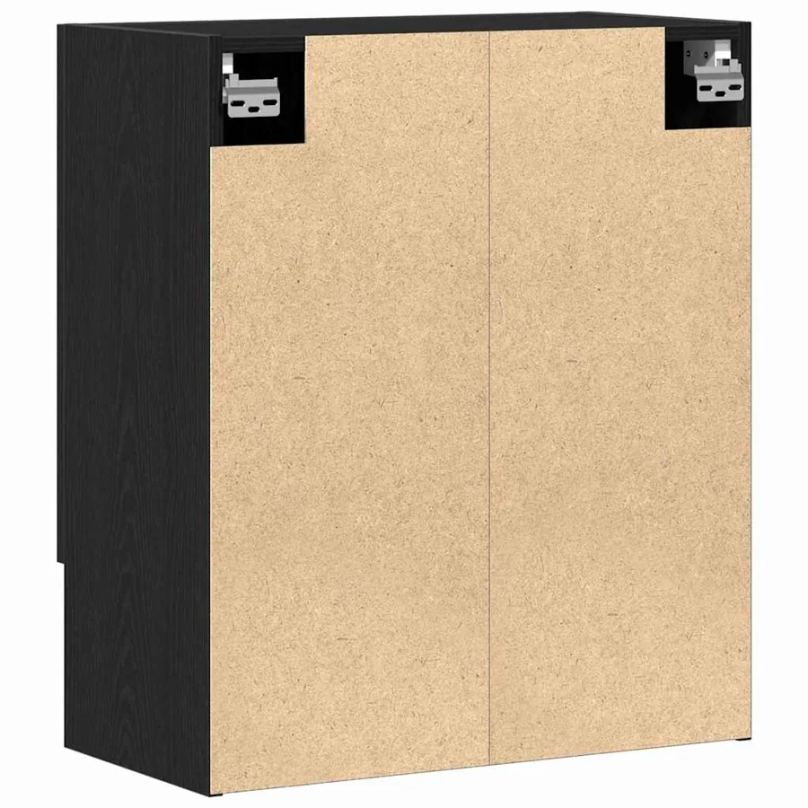 Meuble mural Chêne noir 60 x 31 x 70 cm Bois d'ingénierie - 6