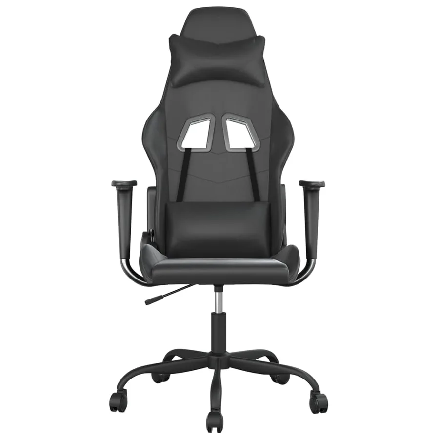Chaise de jeu Noir Similicuir - 3