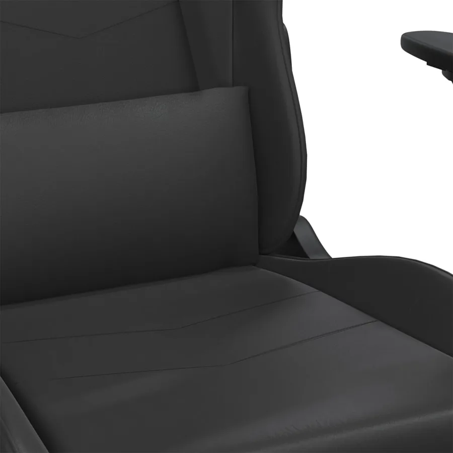 Chaise de jeu Noir Similicuir - 8