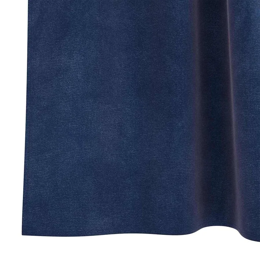 Rideaux occultants 2 pcs Bleu foncé 140 x 260 cm Velours - 6
