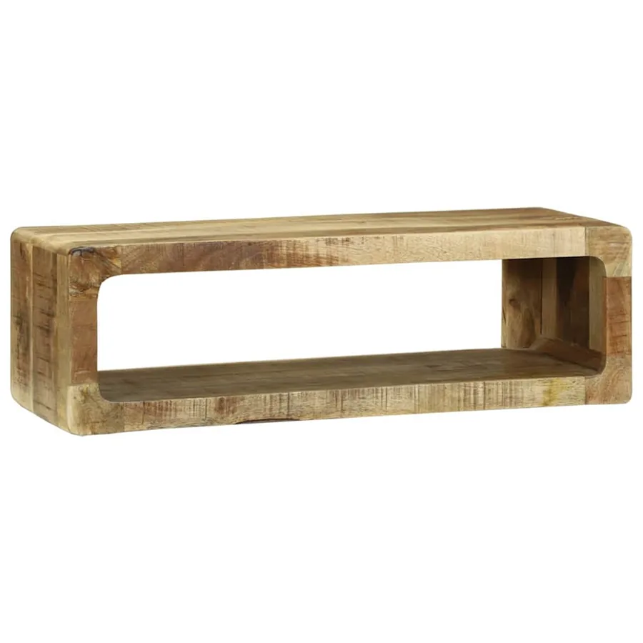 Meuble TV Marron 80 x 30 x 25 cm Bois de manguier massif