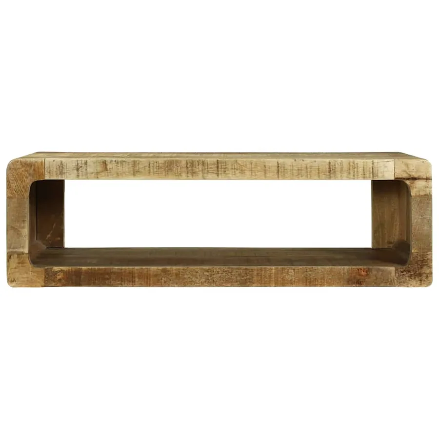 Meuble TV Marron 80 x 30 x 25 cm Bois de manguier massif - 3