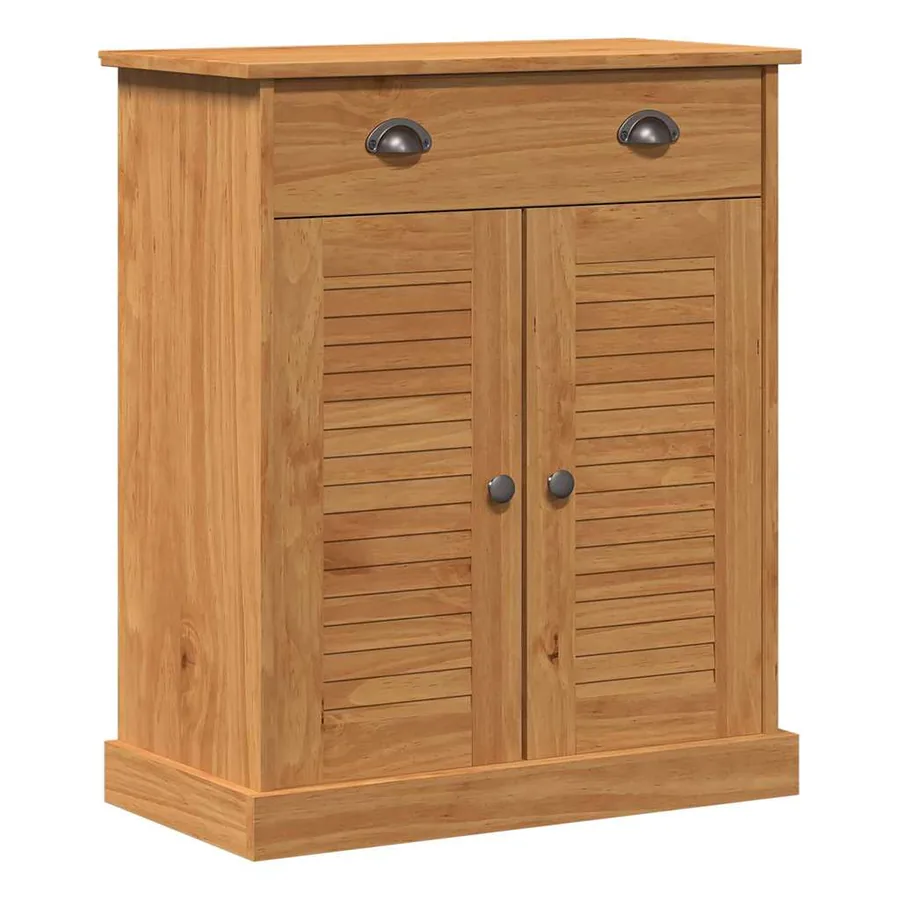 Armoire de salle de bain avec porte VIGO Marron et Marron Miel - 2
