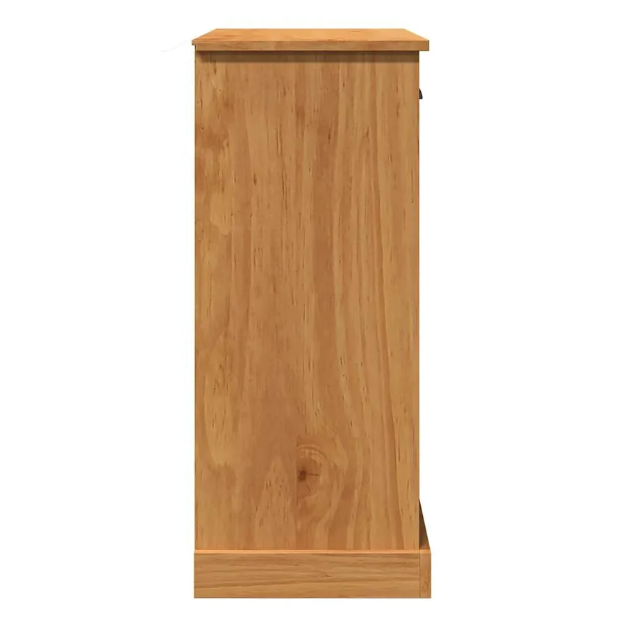 Armoire de salle de bain avec porte VIGO Marron et Marron Miel - 7