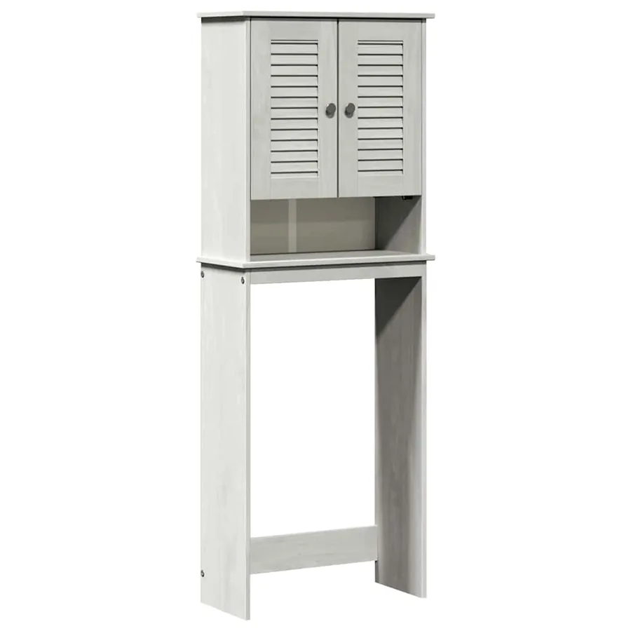 Armoire de toilette avec étagère VIGO Blanc et Blanc Antique - 2