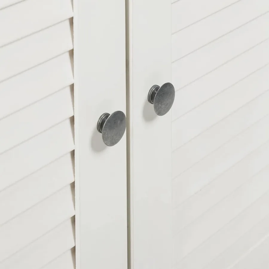 Armoire de toilette avec étagère VIGO Blanc et Blanc Antique - 8