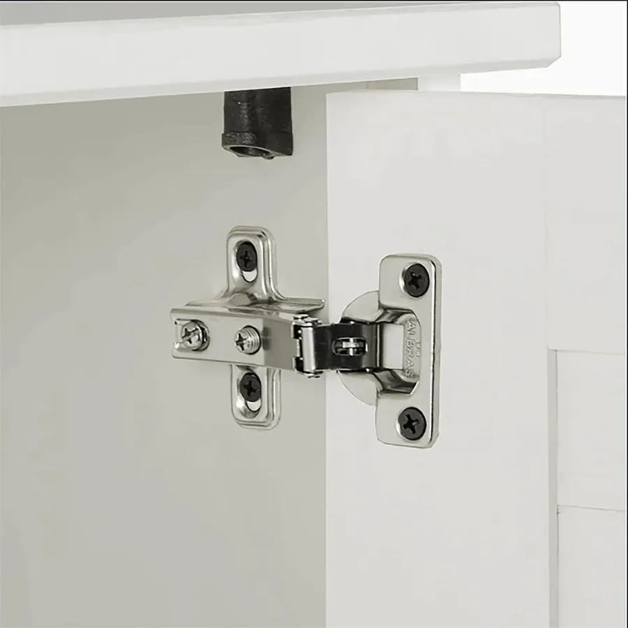 Armoire de toilette avec étagère VIGO Blanc et Blanc Antique - 9