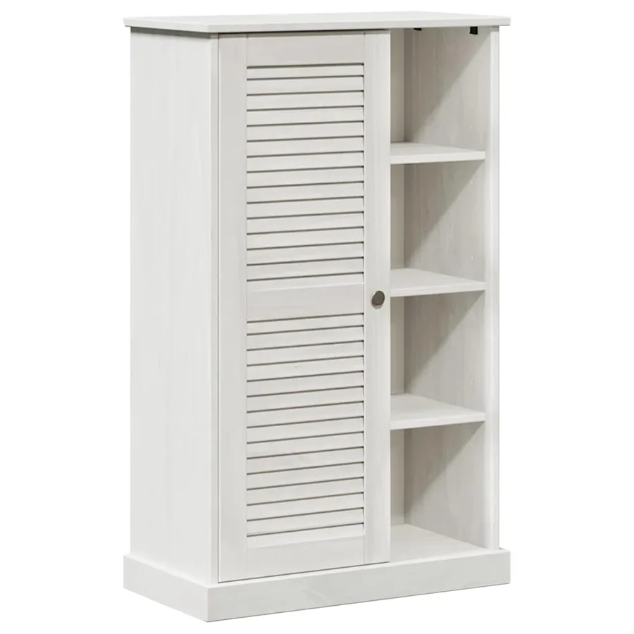 Armoire de salle de bain avec porte VIGO Blanc et Blanc Antique - 2