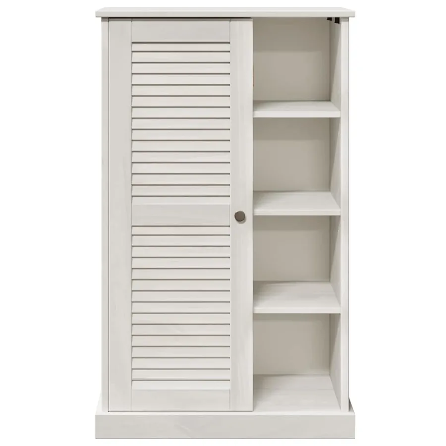 Armoire de salle de bain avec porte VIGO Blanc et Blanc Antique - 6
