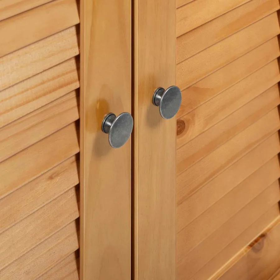 Armoire de salle de bain avec porte VIGO Marron et Marron Miel - 8
