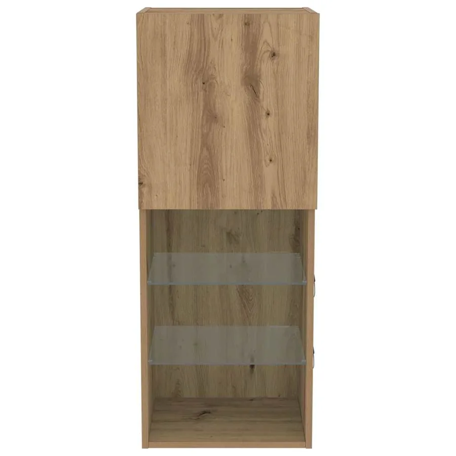 Ensemble meuble TV 40,5 x 30 x 102 cm Chêne artisanal - 7